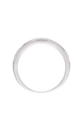 Ring Kara Witgoud, Diamanten en Saffieren