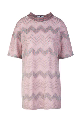 Top - lichtroze en grijs