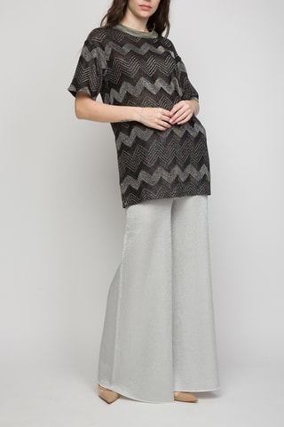 Top - Zwart en Grijs