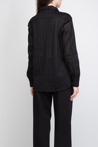 Wollen Blouse - Zwart