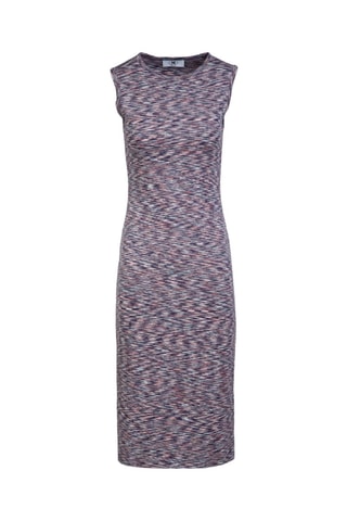 Robe fourreau - Noir et rose