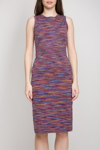 Robe fourreau - Violet