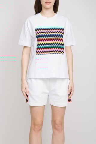 Wollen T-shirt - Wit