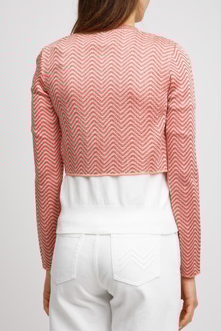 Bolero - Rood en Ecru