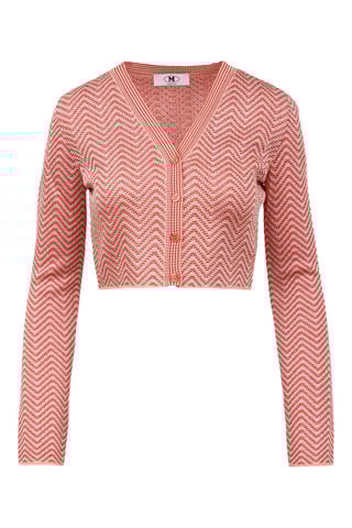 Bolero - Rood en Ecru