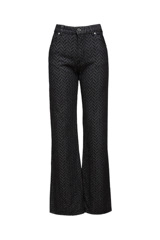 Pantalon taille haute - Noir