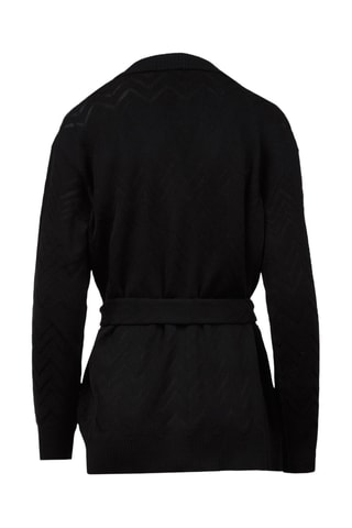 Cárdigan de lana - Negro