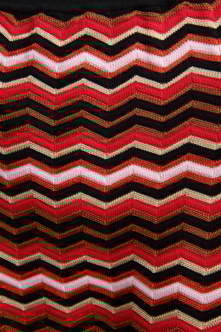 Skaterrok - Zwart en Bordeauxrood