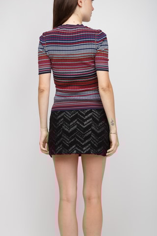 Top - Marineblauw en Oranje