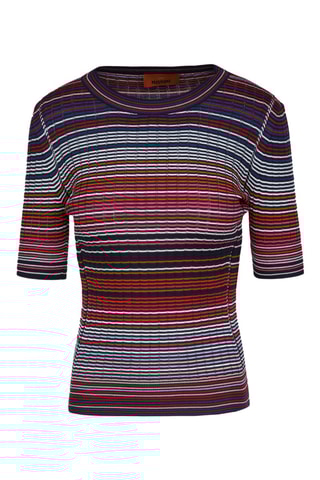 Top - Marineblauw en Oranje