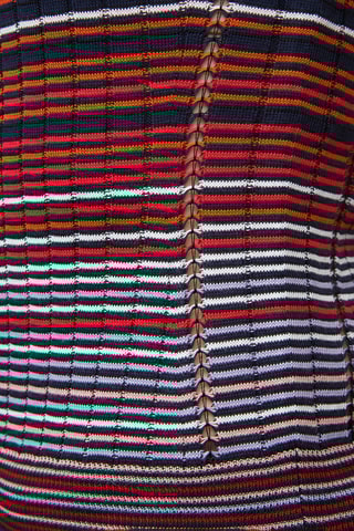 Top - Marineblauw en Oranje