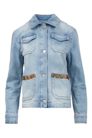 Veste en jean - Bleu clair