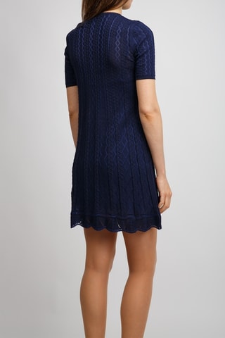 Robe patineuse - Bleu marine