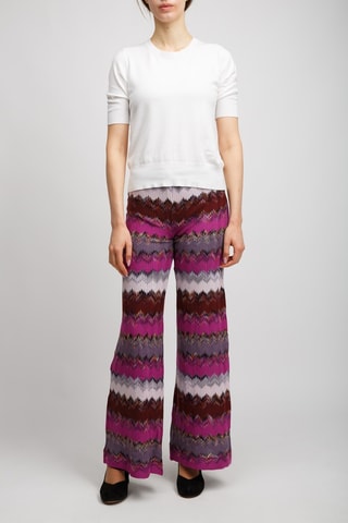 Pantalon en laine - Rouge