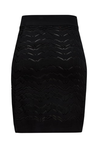 Wollen Kokerrok - Zwart