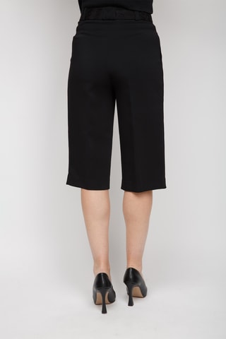 Bermuda met hoge taille - Zwart