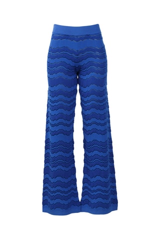Pantalon en laine - Bleu cobalt