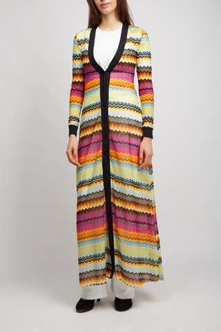 Lang Vest - Groen en Geel