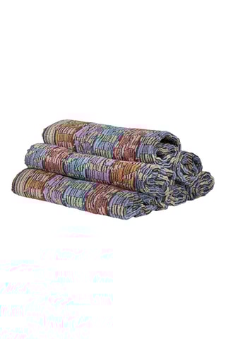 6 Gastendoekjes Blake - Paars - 40 x 70 cm