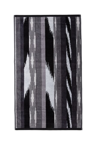 6 Gastendoekjes Clint - Zwart - 40 x 70 cm