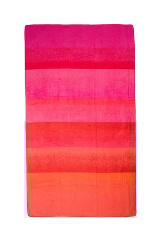 6 Strandlakens Casimir - Oranje - 100 x 180 cm