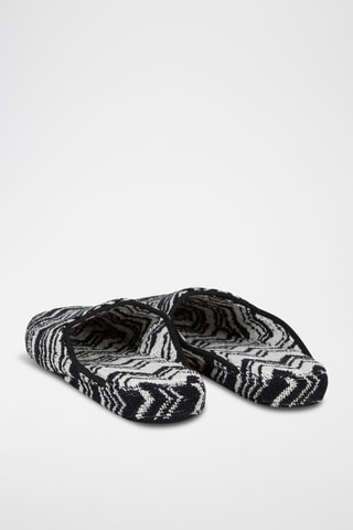 Pantoffels Keith - Zwart