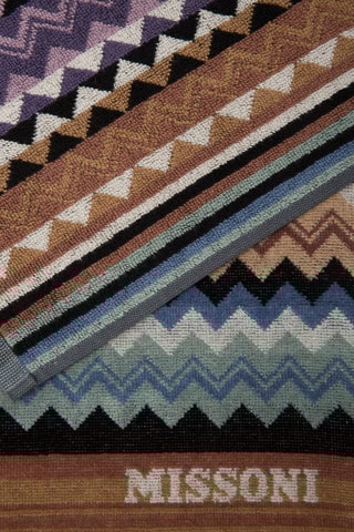 6 Gastendoekjes Adam - Zwart en Bruin - 45 x 100 cm