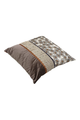 Sierkussen Tabot - Grijs - 60 x 60 cm