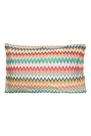 2 Kussenslopen Yves - Groen en Roze - 30 x 60 cm