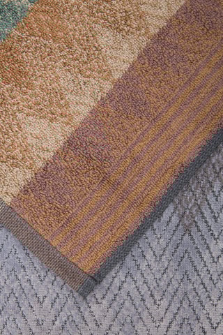 6 Gastendoekjes Yaco - Kaki en Grijs - 40 x 70 cm