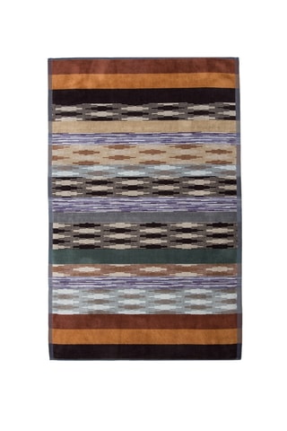 6 Gastendoekjes Ywan - Kaki en Bruin - 60 x 100 cm