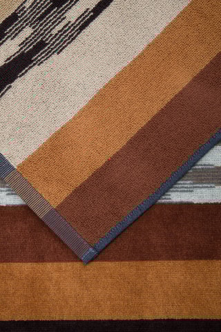 6 Gastendoekjes Ywan - Kaki en Bruin - 60 x 100 cm