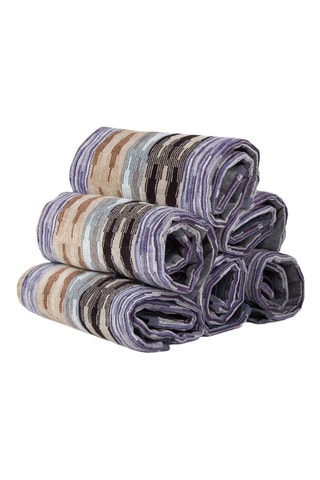 6 Gastendoekjes Ywan - Kaki en Bruin - 60 x 100 cm