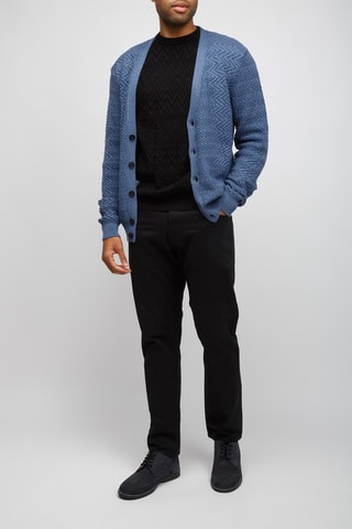 Wollen Vest - Lichtblauw