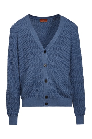 Wollen Vest - Lichtblauw