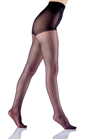 2 collants Brillant - 40 deniers - Noir