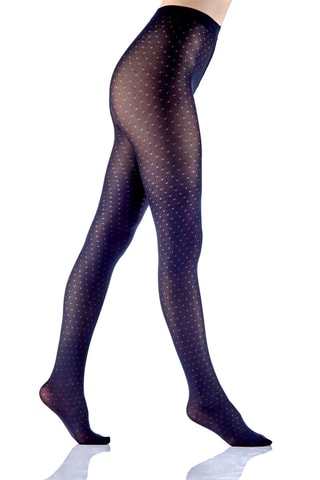 2 collants HONNEUR - 40 deniers - Noir