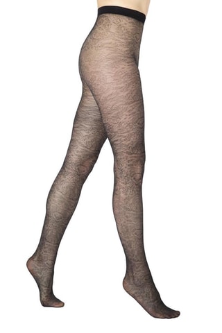 2 collants Massage - 20 deniers - Noir