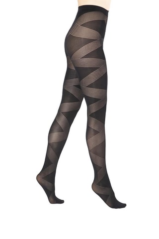 2 collants Paradis - 40 deniers - Noir