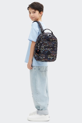 Sac à dos Seoul - Noir et bleu