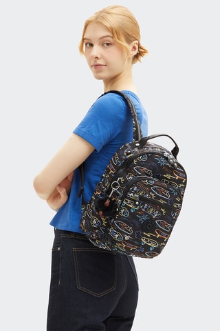 Sac à dos Seoul - Noir et bleu