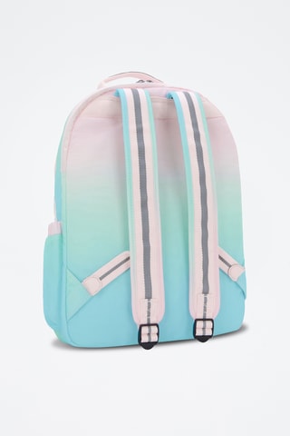 Sac à dos dip and dye Seoul - Rose poudré et turquoise