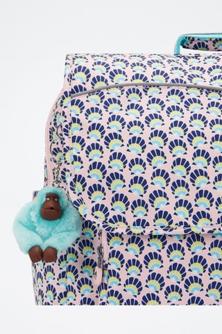 Cartable Codie L - Rose et bleu marine