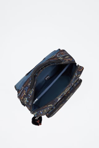 Cartable Codie L - Noir et bleu