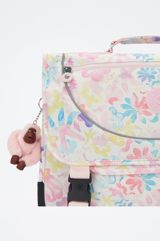 Cartable Preppy - Blanc et rose