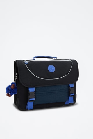 Cartable Preppy - Noir et bleu foncé