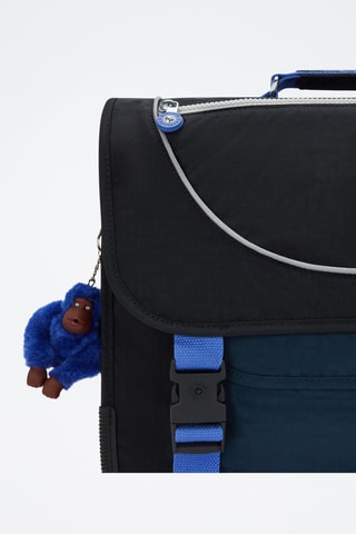 Cartable Preppy - Noir et bleu foncé