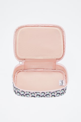 Trousse 100 Pens - Rose et bleu marine