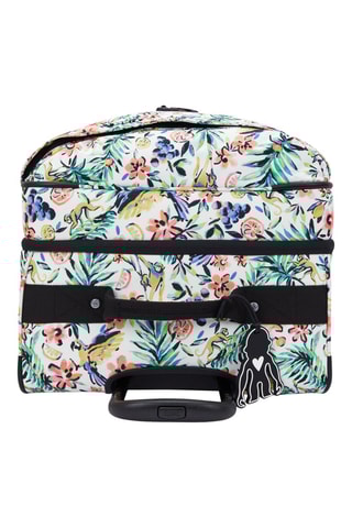 Valise grand volume Spontaneous L - Blanc et vert clair - 78 cm