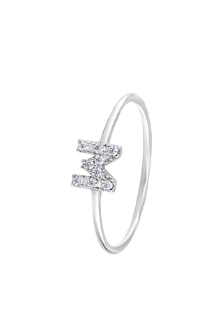 Bague - Argent et diamants